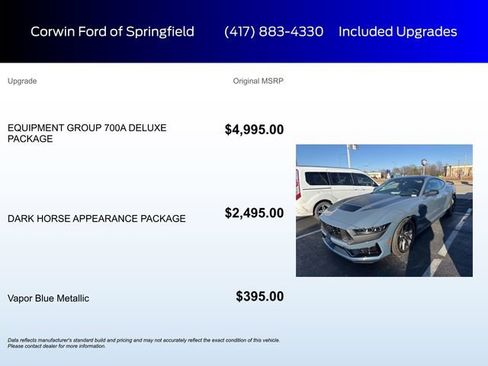 Used 2025 Ford Mustang Dark Horse image 6