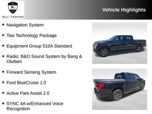 Used 2023 Ford F150 Lightning Lariat w/ Tow Technology Package AWD/4WD image 4