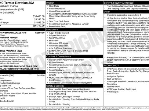 New 2027 GMC Terrain Elevation w/ Elevation Premium Package FWD image 5