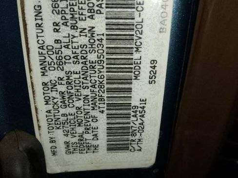 Used 2000 Toyota Camry LE FWD image 54