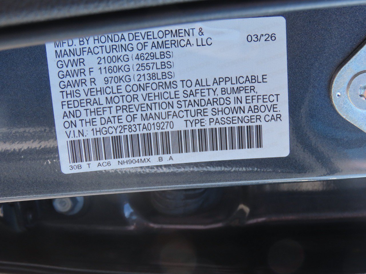 Used 2026 Honda Accord Touring image 31