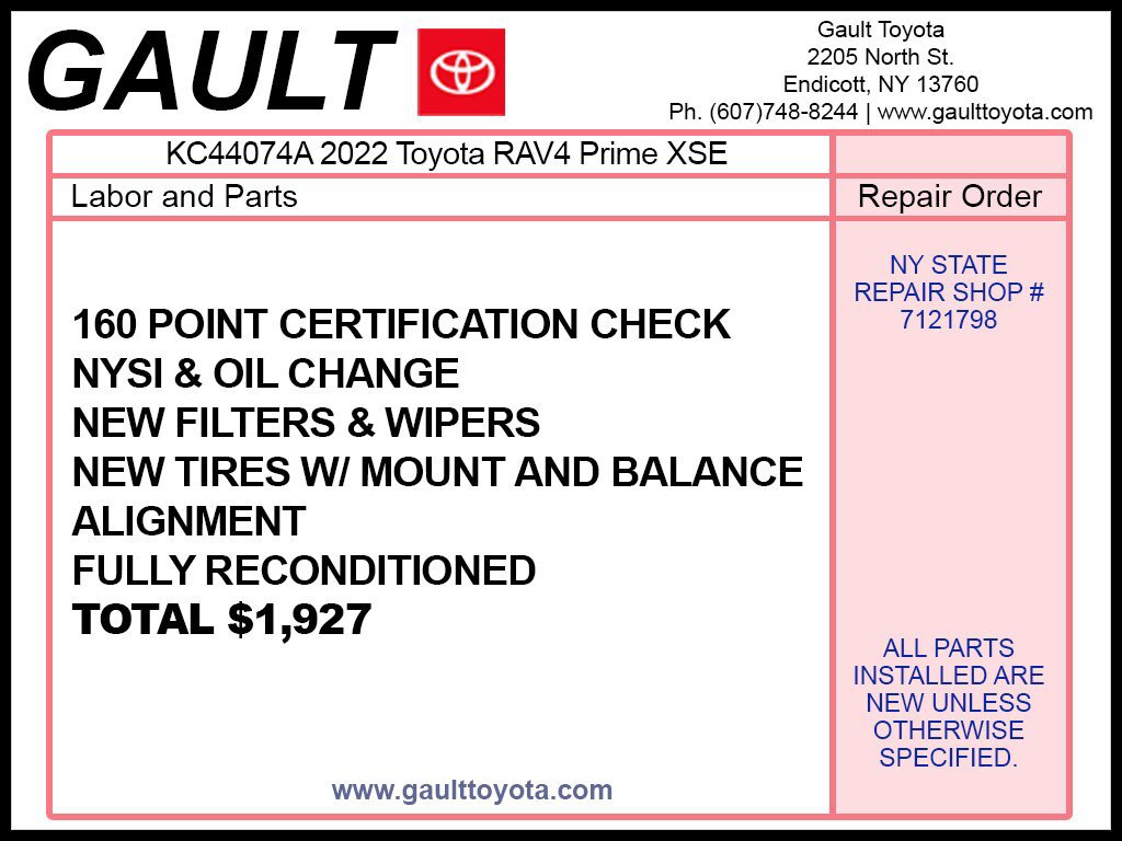 Certified 2022 Toyota RAV4 XSE w/ Weather Package AWD/4WD image 2