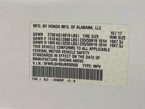 Used 2018 Honda Odyssey Elite image 44