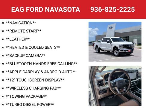 Used 2024 Ford F250 King Ranch w/ Chrome Package AWD/4WD image 4