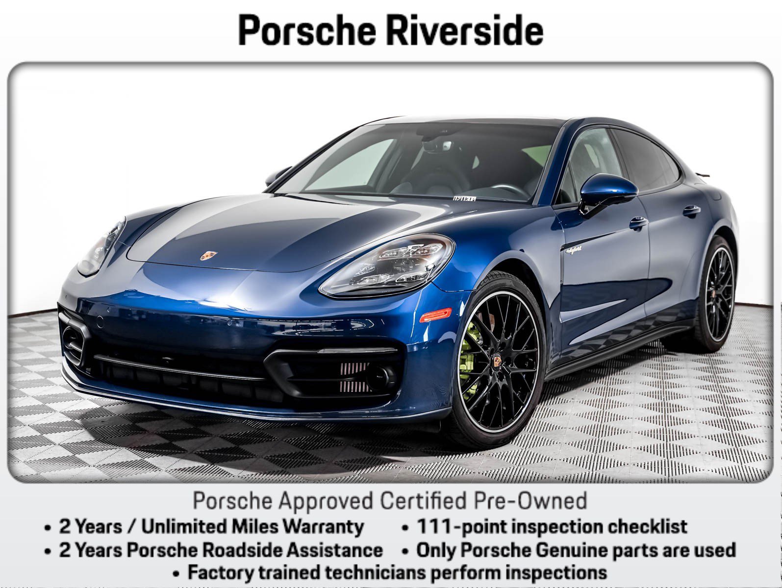 Certified 2023 Porsche Panamera 4 AWD/4WD image 1