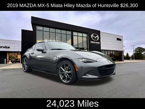 Used 2019 MAZDA MX-5 Miata RF Grand Touring RWD image 1