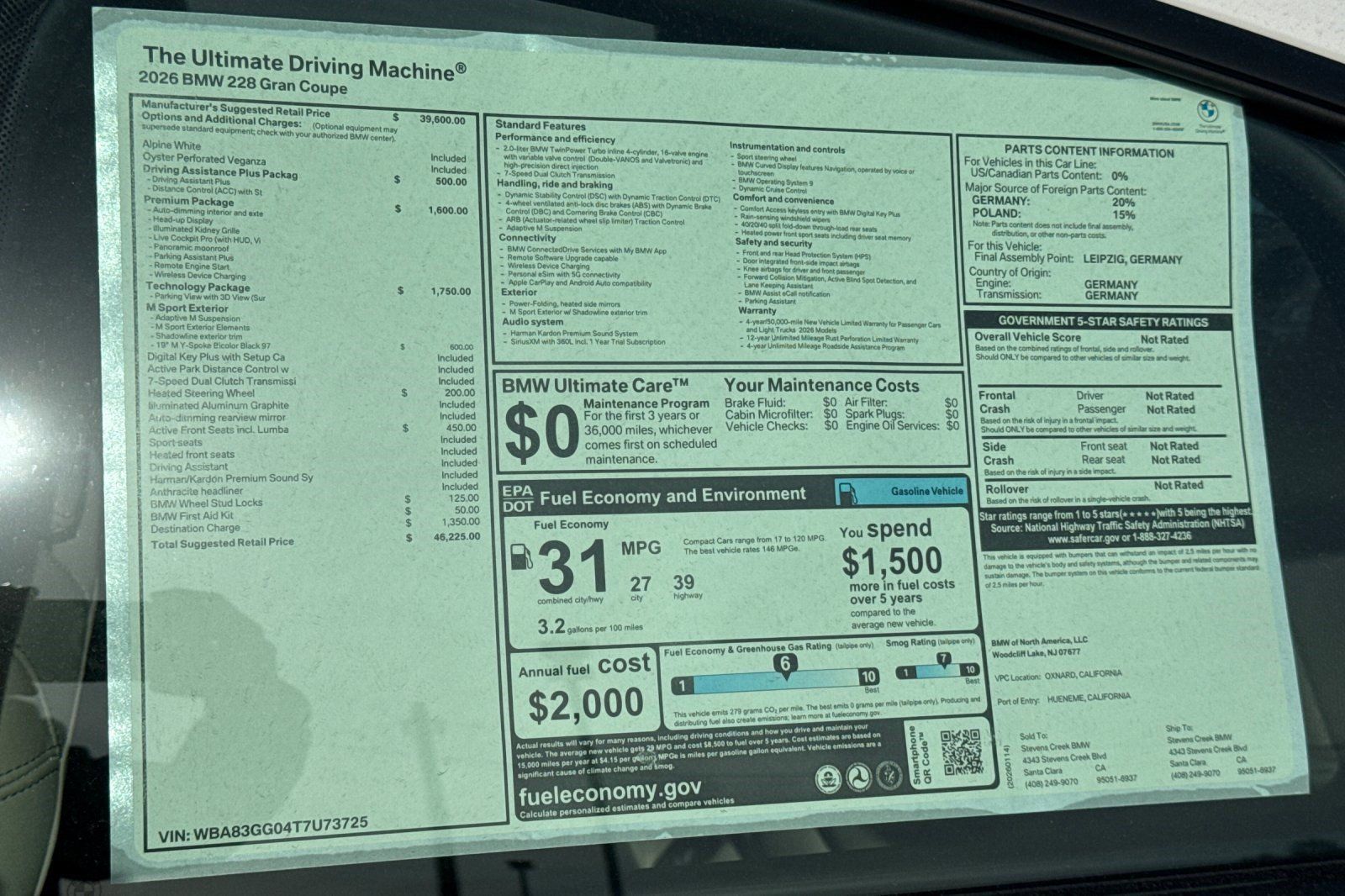Used 2026 BMW 228i FWD image 29