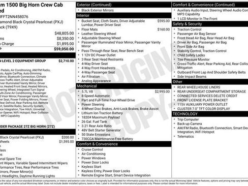 Used 2022 RAM 1500 Big Horn AWD/4WD image 35