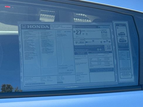 New 2026 Honda HR-V LX image 24