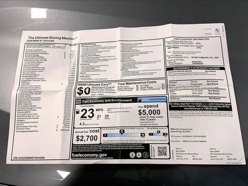 New 2026 BMW X7 xDrive40i w/ Executive Package image 20