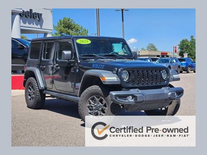 Certified 2025 Jeep Wrangler Unlimited Sport S 4xe