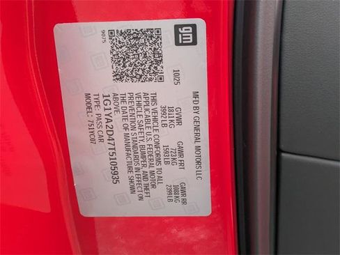 New 2026 Chevrolet Corvette Stingray Coupe w/ 1LT image 30