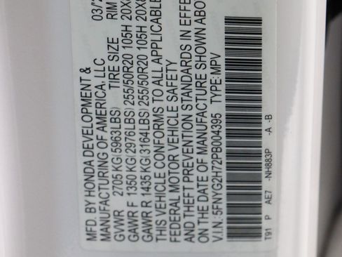 Used 2023 Honda Pilot Touring image 35