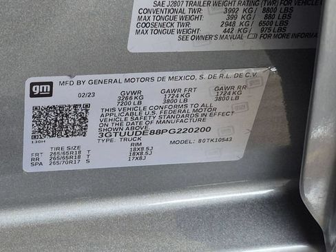 Used 2023 GMC Sierra 1500 SLT AWD/4WD image 28