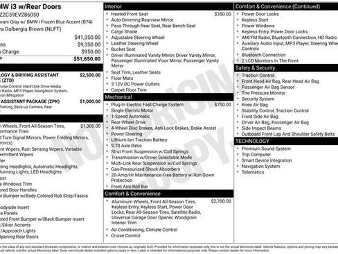 Used 2014 BMW i3 image 3