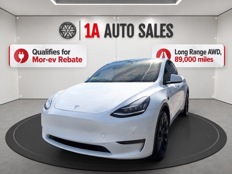 Used 2021 Tesla Model Y Long Range AWD/4WD image 1