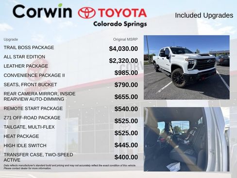 Used 2026 Chevrolet Silverado 2500 LT w/ Trail Boss Package AWD/4WD image 7