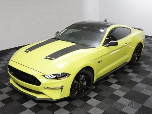 Used 2021 Ford Mustang GT Premium w/ Black Accent Package RWD image 2