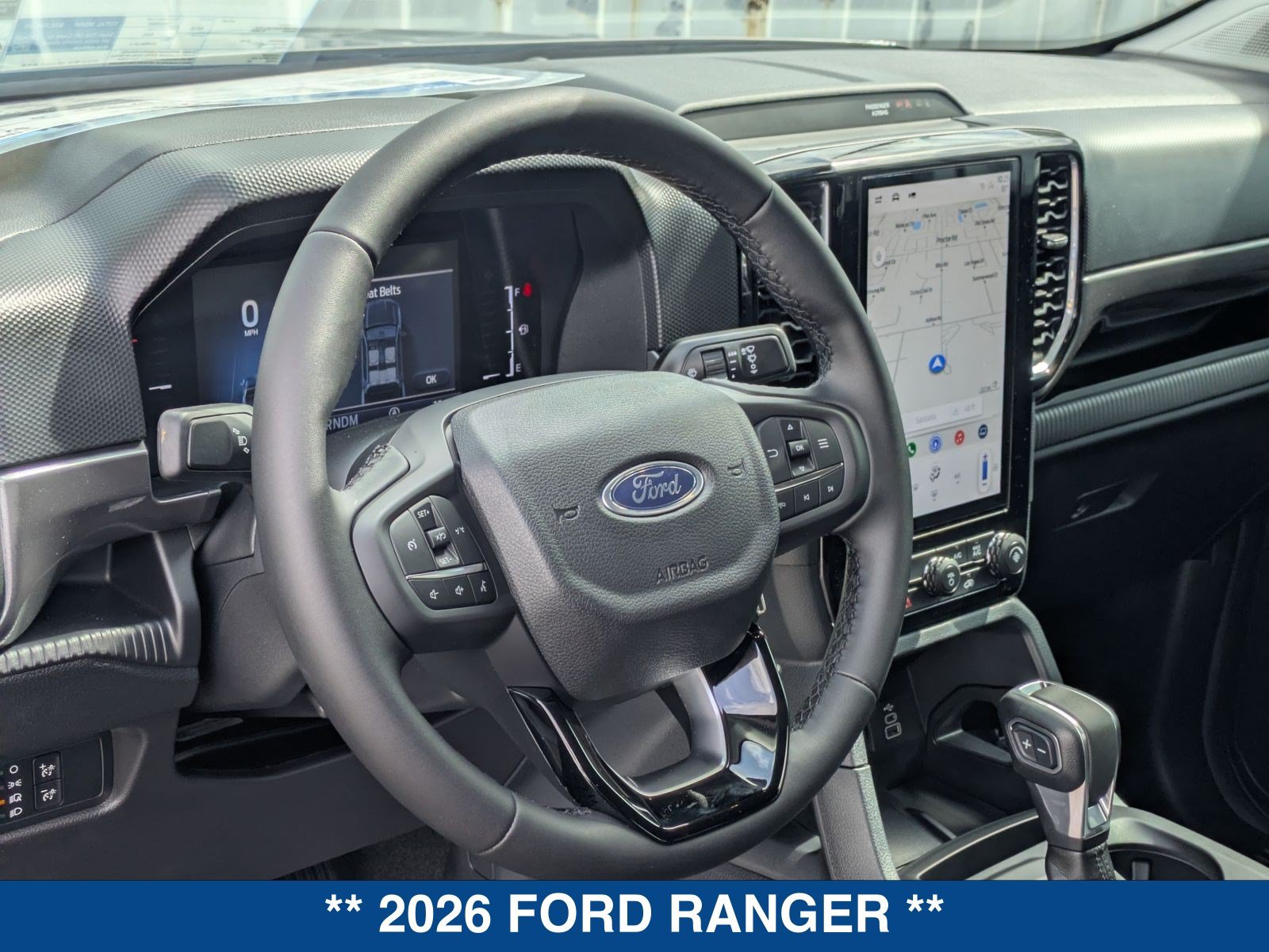 New 2026 Ford Ranger XLT w/ Black Appearance Package RWD image 23