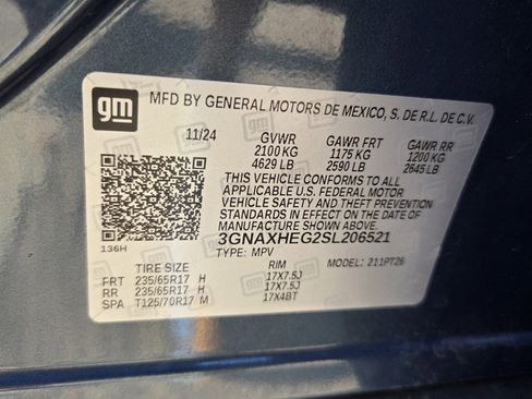 Certified 2025 Chevrolet Equinox LT FWD image 23