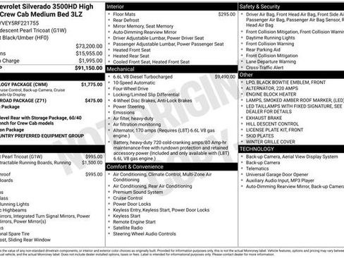 Used 2024 Chevrolet Silverado 3500 High Country w/ Technology Package image 45