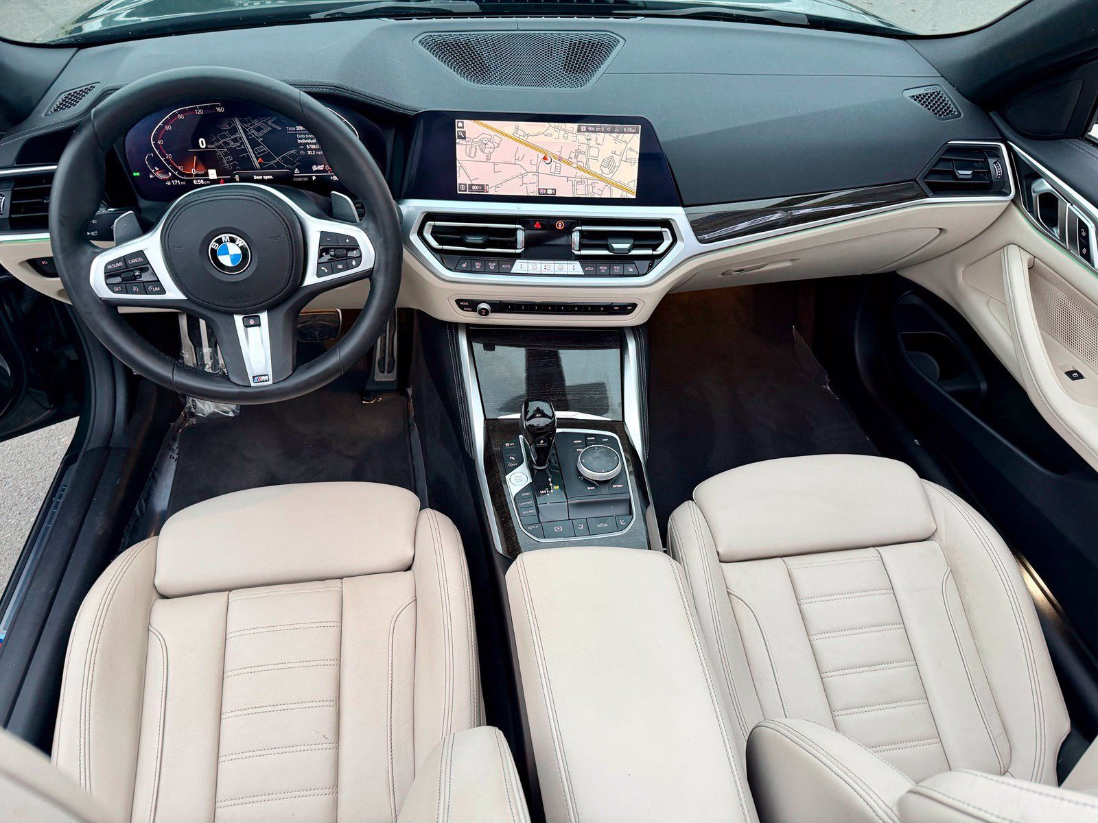 Used 2022 BMW 430i Convertible w/ M Sport Package RWD image 34
