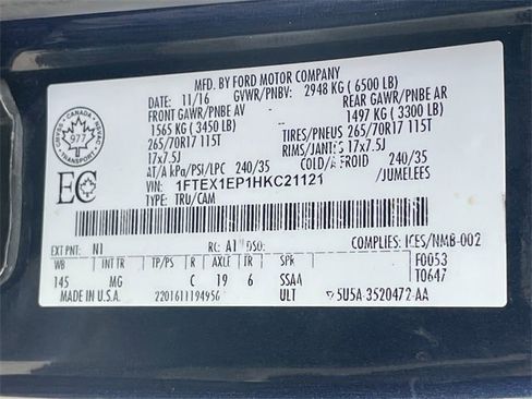 Used 2017 Ford F150 XLT w/ Trailer Tow Package image 26