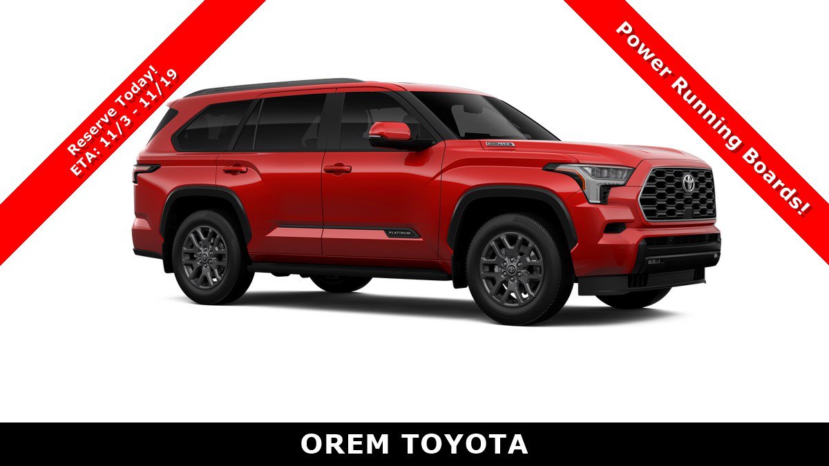 New 2026 Toyota Sequoia Platinum AWD/4WD image 14