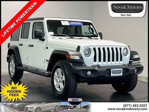 Used 2021 Jeep Wrangler Unlimited Sport image 1
