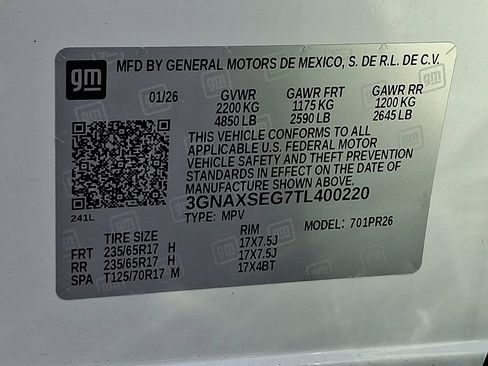 Certified 2026 Chevrolet Equinox ACTIV AWD/4WD image 24