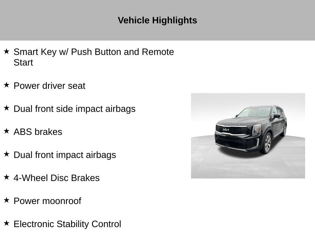 Certified 2022 Kia Telluride S AWD/4WD image 37