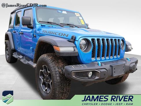 Used 2023 Jeep Wrangler Unlimited Rubicon 4xe AWD/4WD image 9