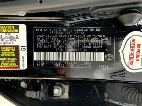 Used 2024 Toyota Camry LE FWD image 34