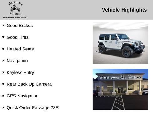Used 2019 Jeep Wrangler Unlimited Rubicon w/ Dual Top Group AWD/4WD image 14