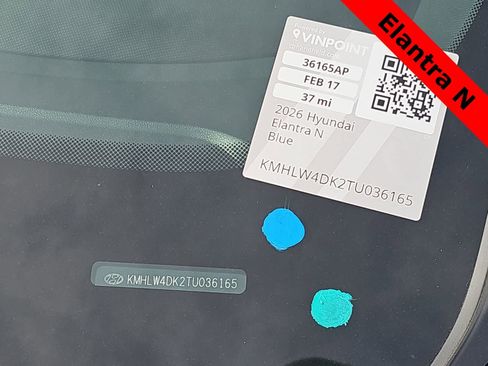 Certified 2026 Hyundai Elantra N image 25