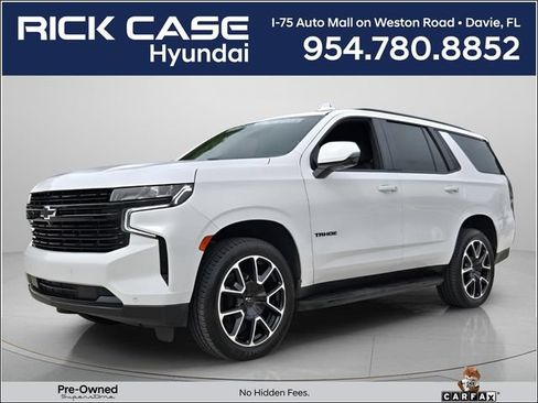 Used 2023 Chevrolet Tahoe RST w/ Luxury Package RWD image 1