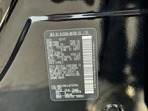 Used 2018 Nissan Armada Platinum w/ Captain Seat Package image 32