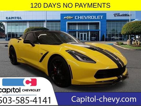 Used 2014 Chevrolet Corvette Stingray Coupe w/ 2LT Preferred Equipment Group RWD image 1