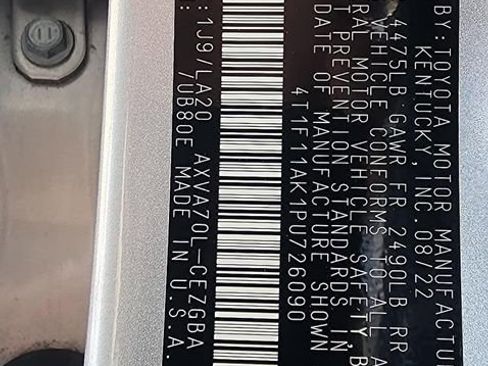 Certified 2023 Toyota Camry XLE FWD image 15