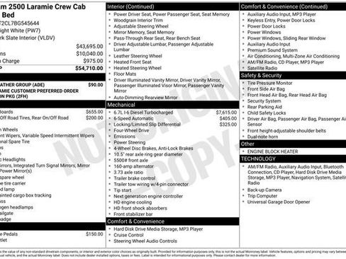 Used 2011 RAM 2500 Laramie w/ Cold Weather Group image 32