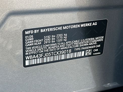 New 2026 BMW 530i w/ M Sport Package RWD image 27