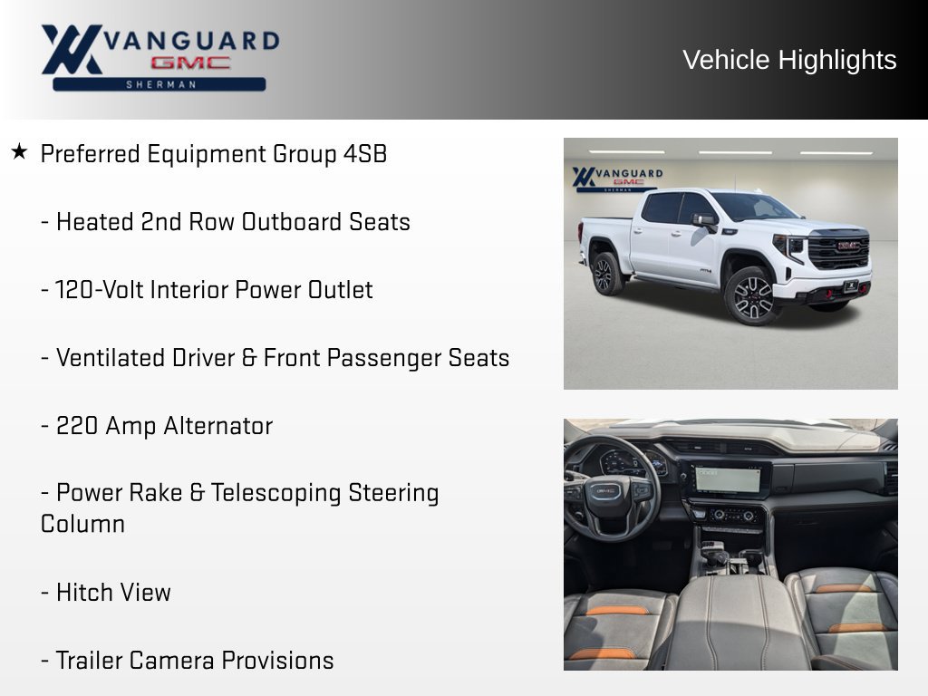 Used 2024 GMC Sierra 1500 AT4 w/ Technology Package AWD/4WD image 21