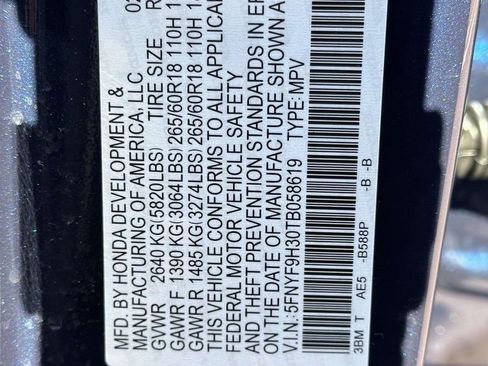 New 2026 Honda Passport RTL image 29