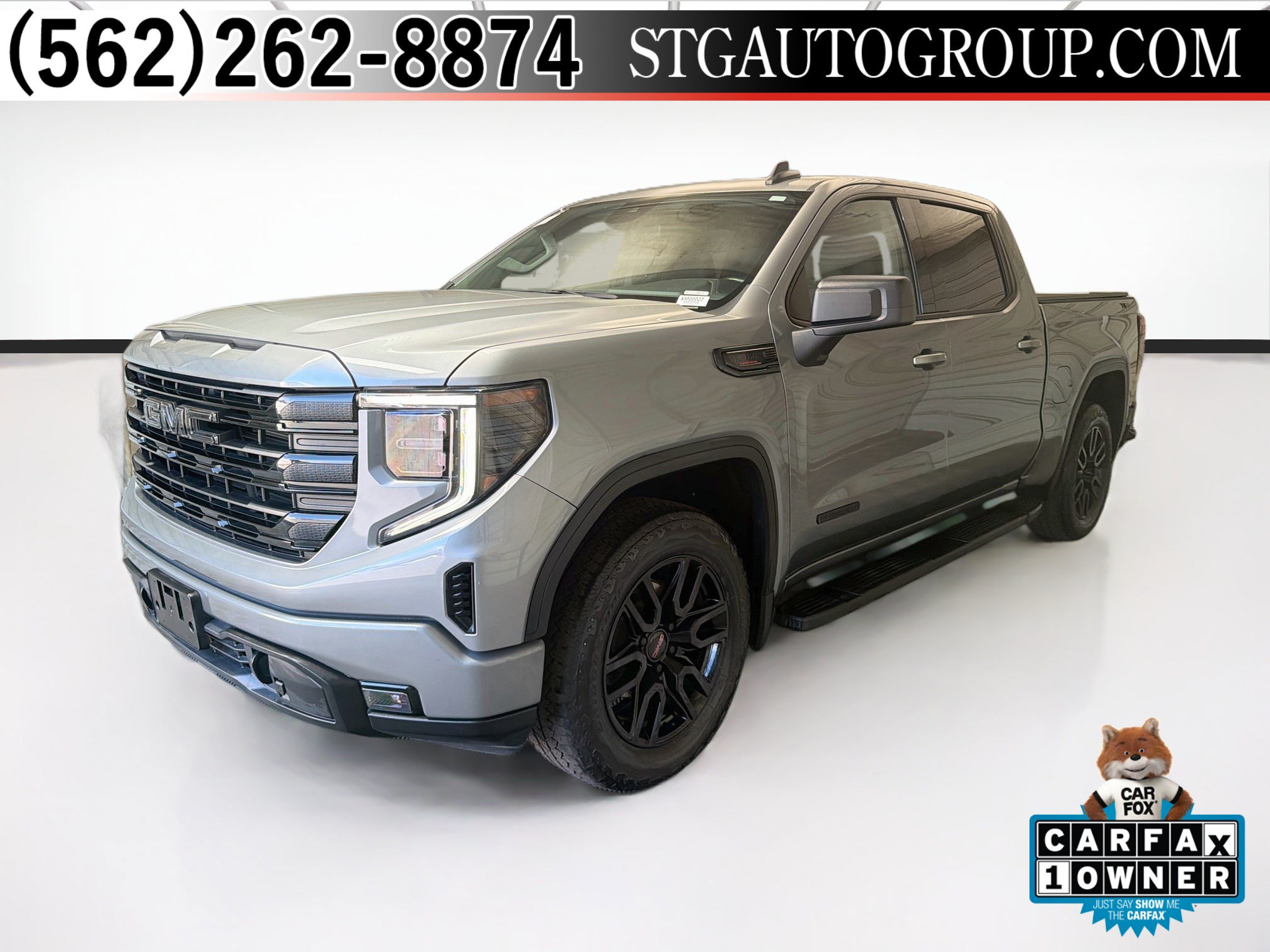 Used 2023 GMC Sierra 1500 Elevation w/ LPO, Elevation Black Package AWD/4WD image 1