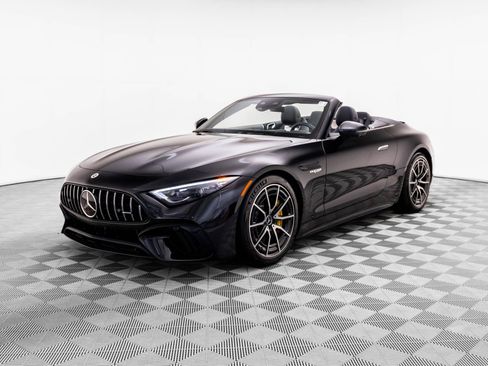 Used 2022 Mercedes-Benz SL 55 AMG 4MATIC image 1