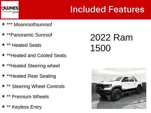 Used 2022 RAM 1500 TRX w/ TRX Level 2 Equipment Group AWD/4WD image 5