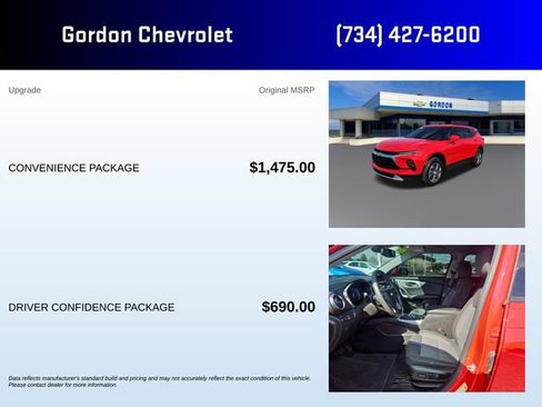 Used 2023 Chevrolet Blazer LT w/ Convenience Package FWD image 5