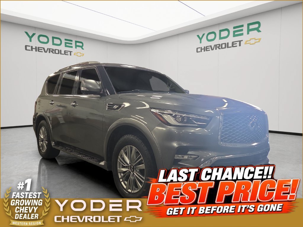 Used 2021 INFINITI QX80 Luxe AWD/4WD image 1