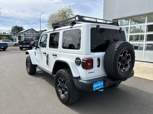 Certified 2023 Jeep Wrangler Unlimited Rubicon 4xe w/ Steel Bumper Group AWD/4WD image 3