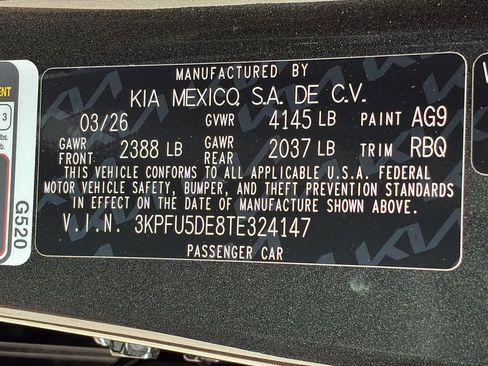 New 2026 Kia K4 GT-Line FWD image 30